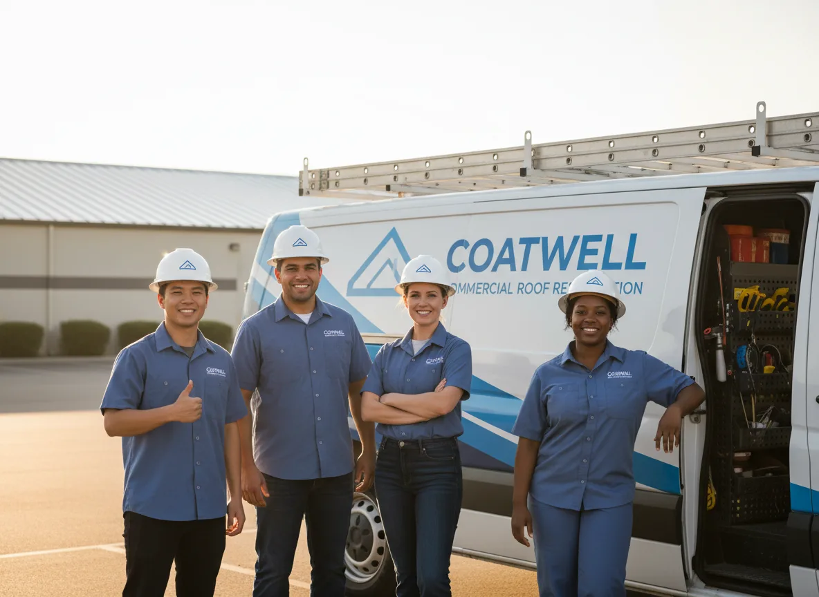 Commercial roof coating company in Pewamo, MI